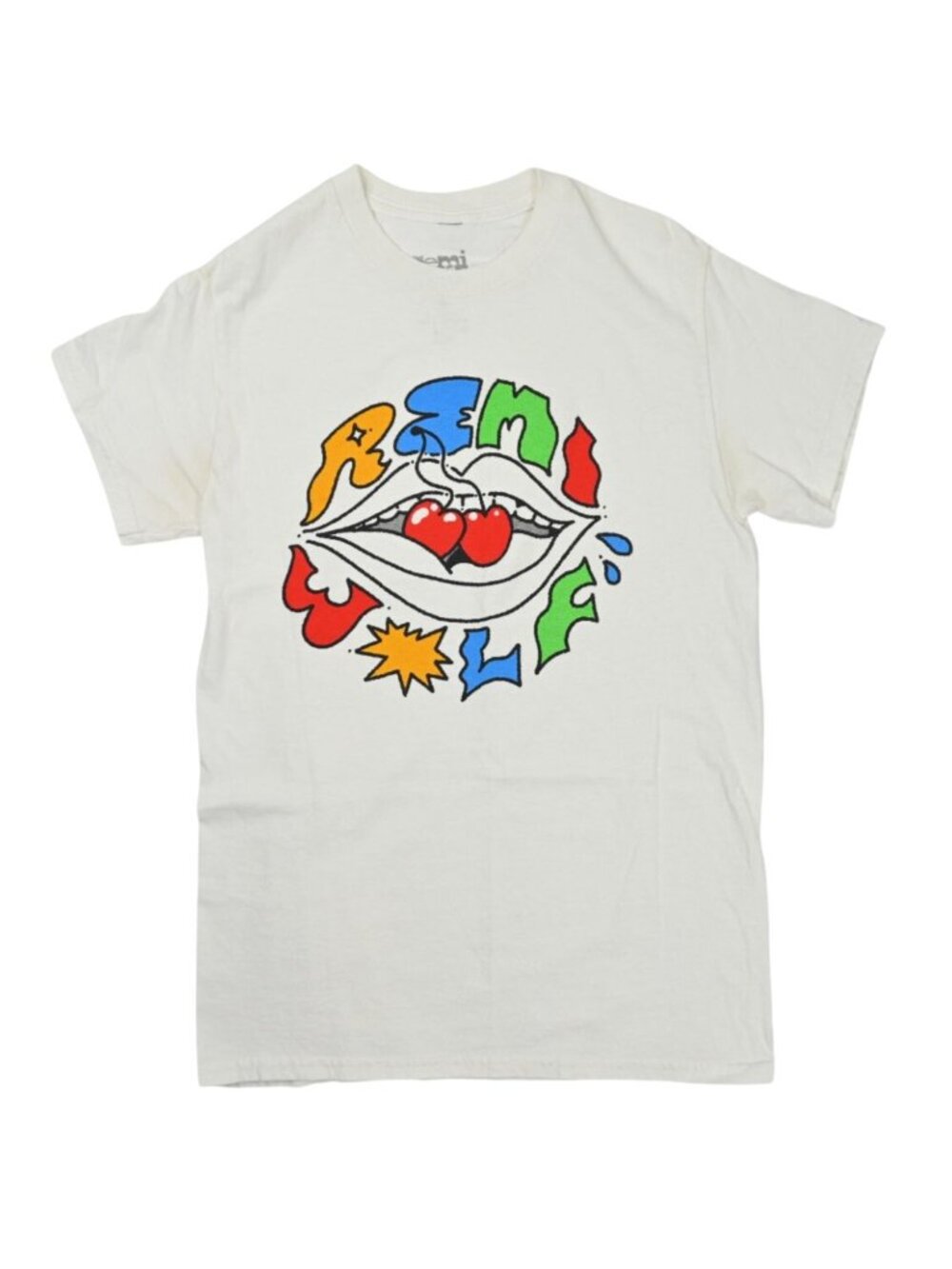 Remi Wolf Cherries T-Shirt in White